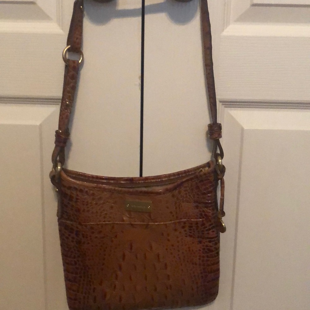 Brahmin brown crossbody